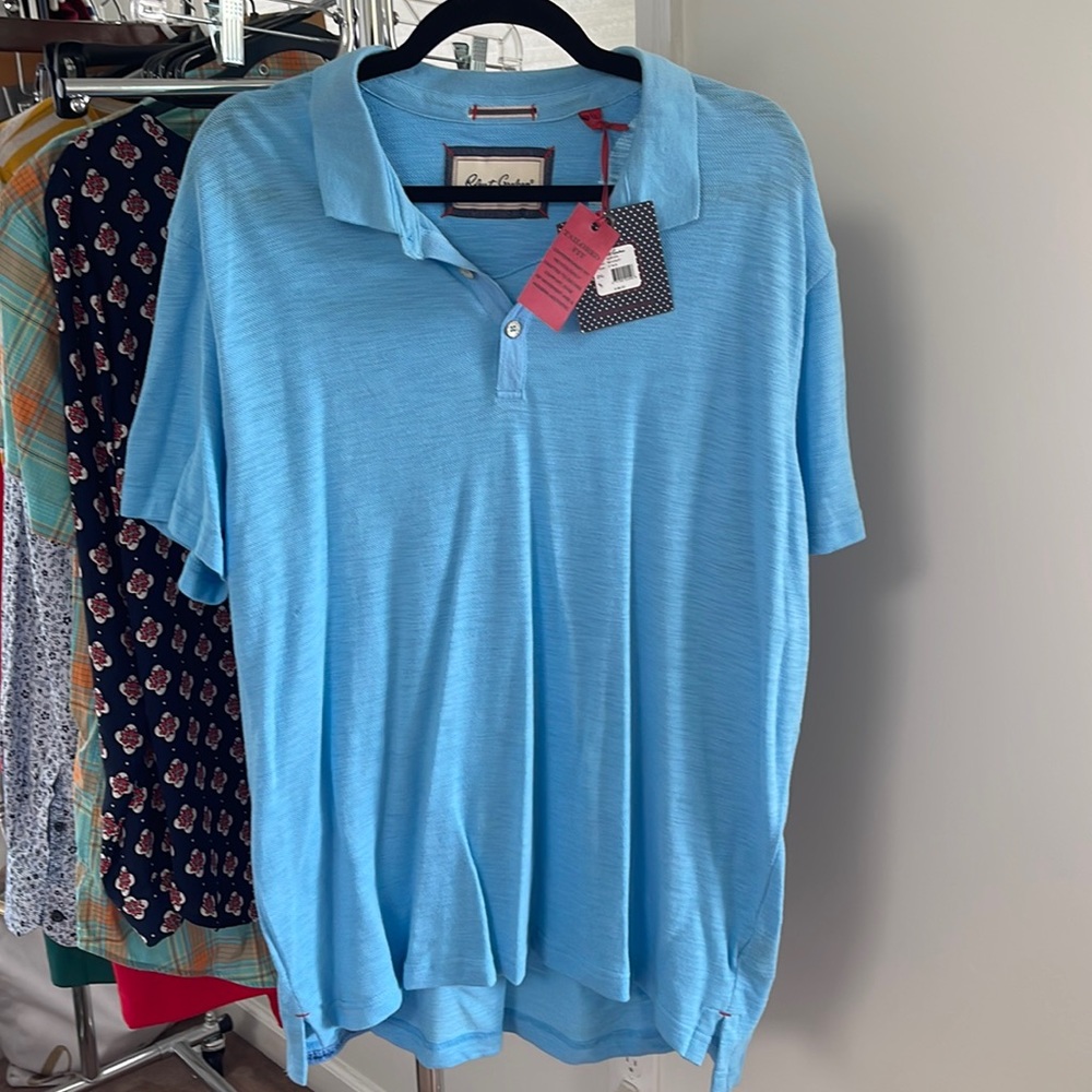 Robert Graham short sleeved polo shirt